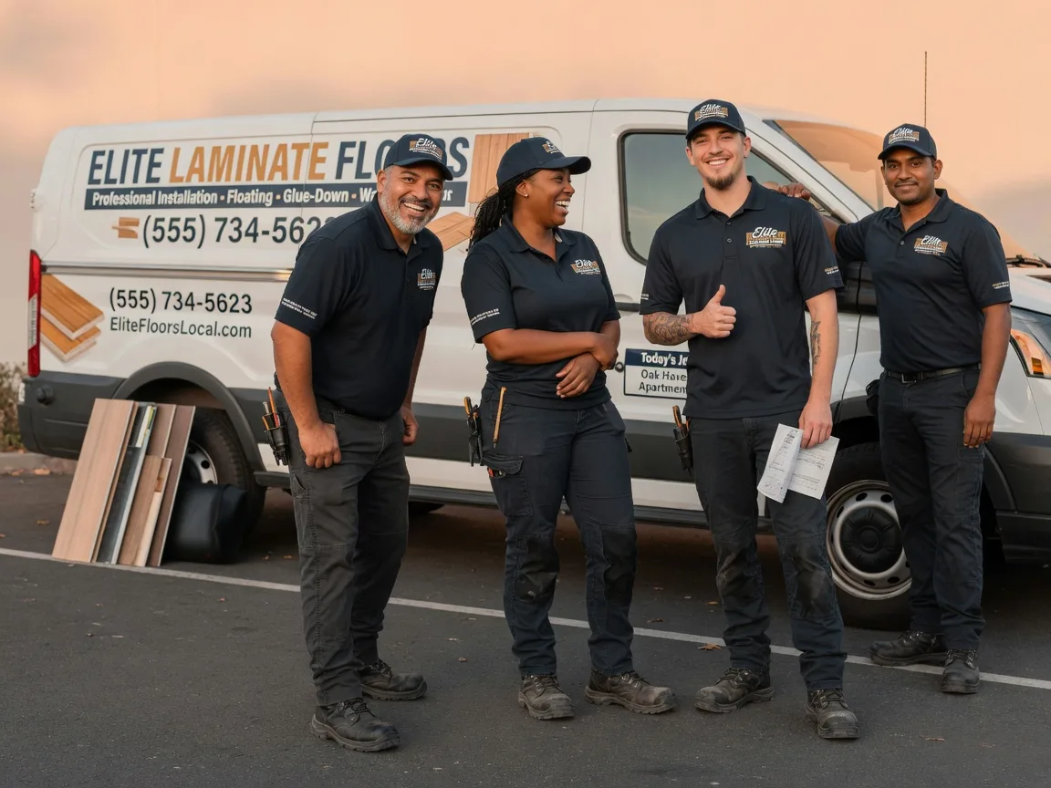 Laminate flooring installation company in Bowen, IL